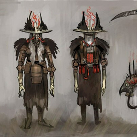 Concept art Messenger of darkes