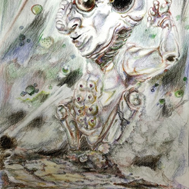 Подводный зародыш Нечта из глубин