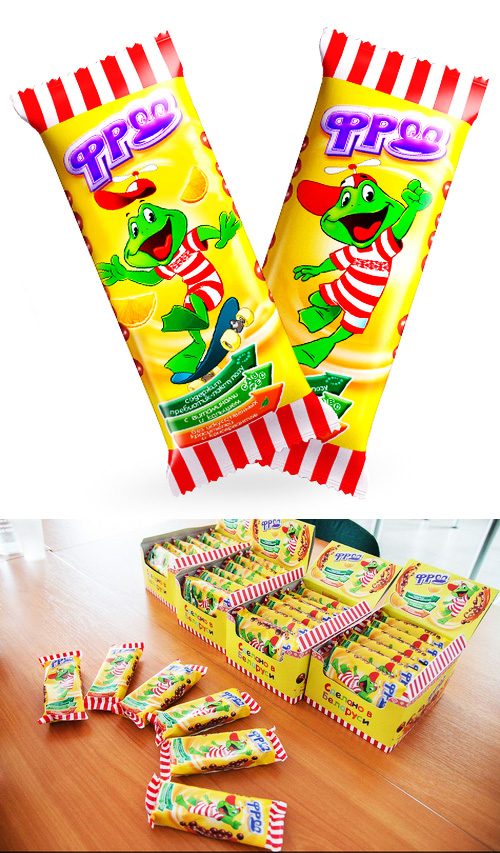 лягушонок для батончиков