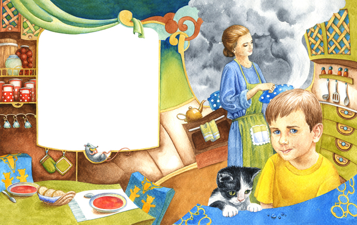 Мальчик явно что-то знает)