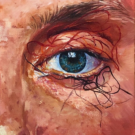 eye paintig