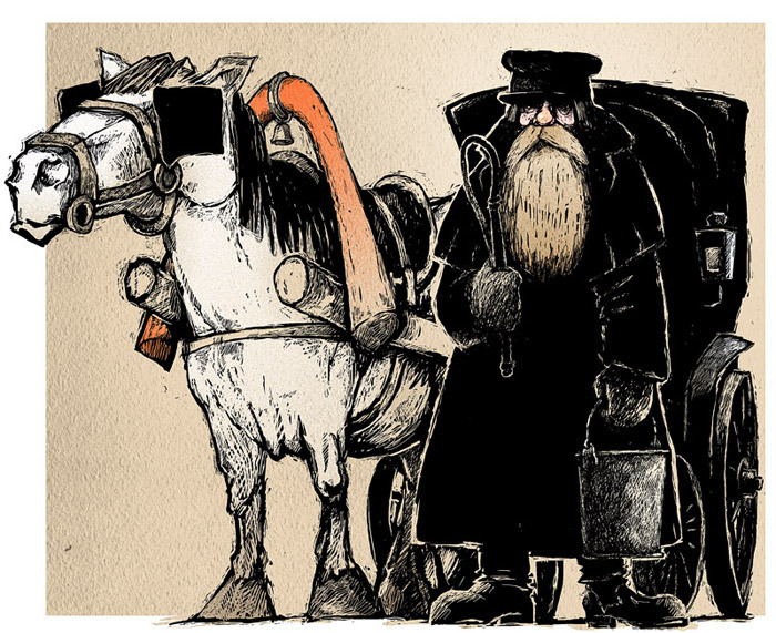 ямщики 1/ иллюстрация "V12"