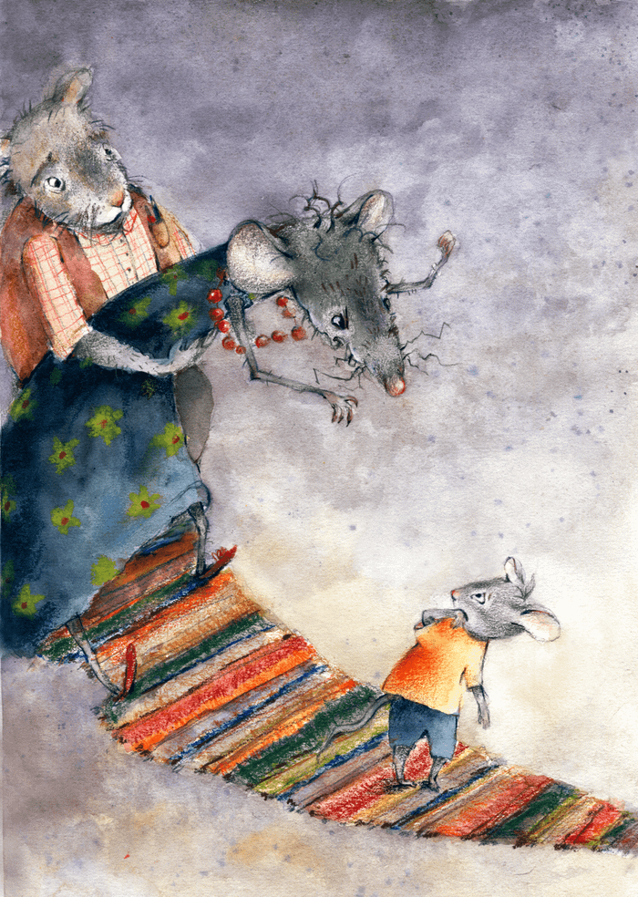 Иллюстрации к сказке Н. Козыревой “Пик и Крик»