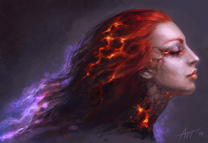 Так рождаются рыжеволосые девушки