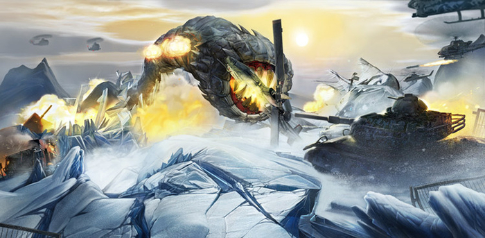 банер для игры Death Worm