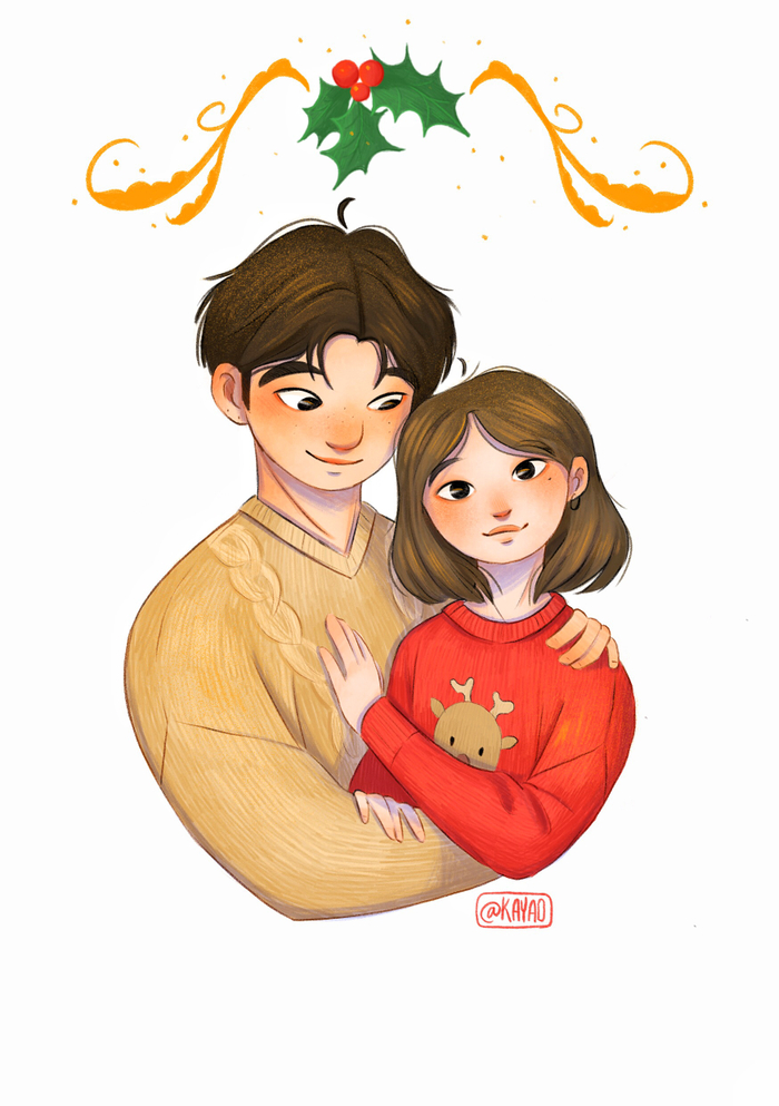 Рождественский портрет