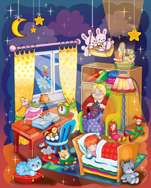 Плакат "Сказки на ночь"