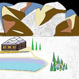 Горная деревушка