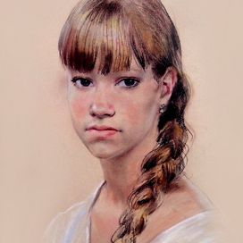 Портрет девушки с натуры