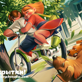 Иллюстрация к проекту http://cards.babychstudio.com/ru/