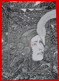 "Индейская" (Без рамы).