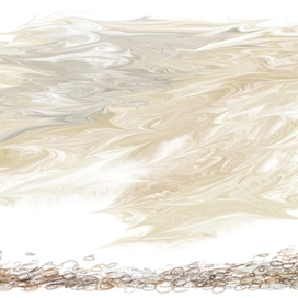 Желтый азовский прибой после шторма