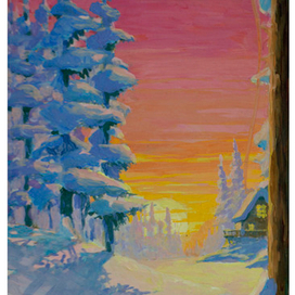 зимний вечер