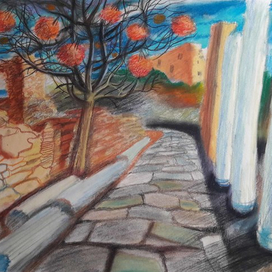 Из серии "Исчезнувшие города". Необыкновенное древо.