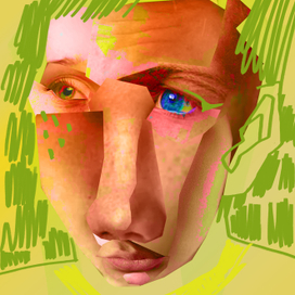 Коллажный портрет 2