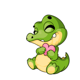 влюбленный крокодил