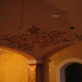 роспись потолка