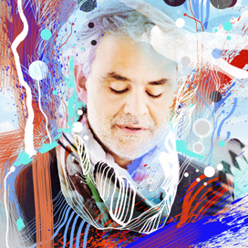 Portrait of Andrea Bocelli