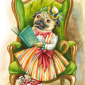 Мамзель Мопс.