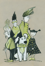 Странная семейка