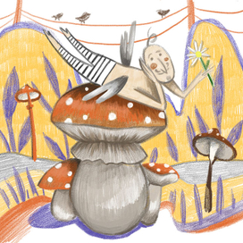 иллюстрация ,посвященная пятнице)