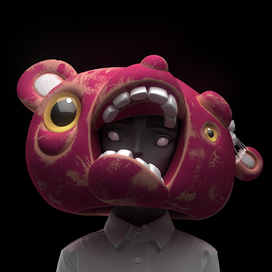 It's not me, it's just a mascot head