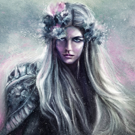 Цифровой портрет по фото. Женский портрет