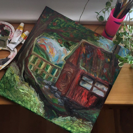 красный дом