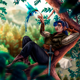 Диджитал персонажа