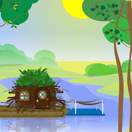 Хатка бобров