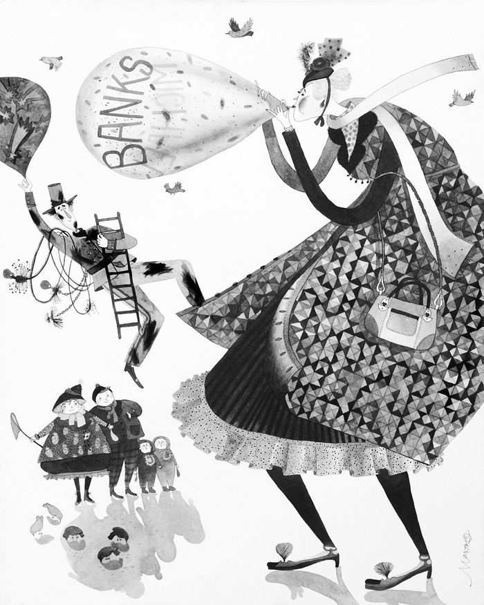 Мэри Поппинс. Глава "Шарик шарику рознь"