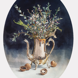 Натюрморт с орехами