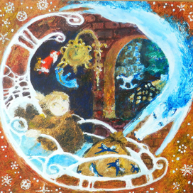 Иллюстрации к книге "Синяя лошадка"