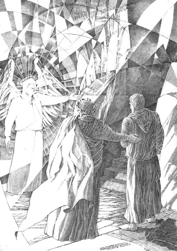 Данте Чистилище. Песнь 15. Терцина 34