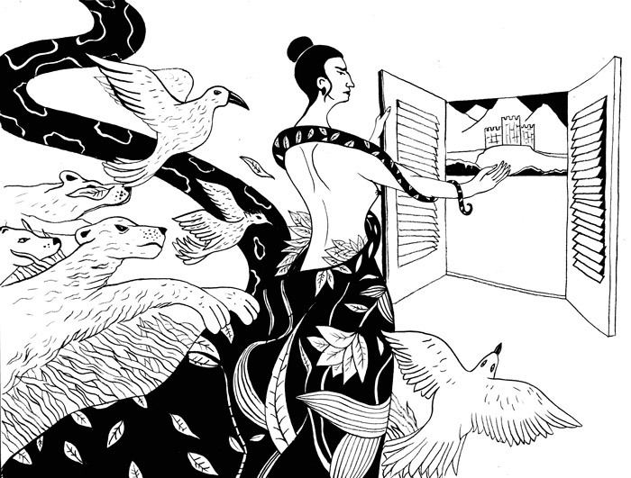 Девушка и окно