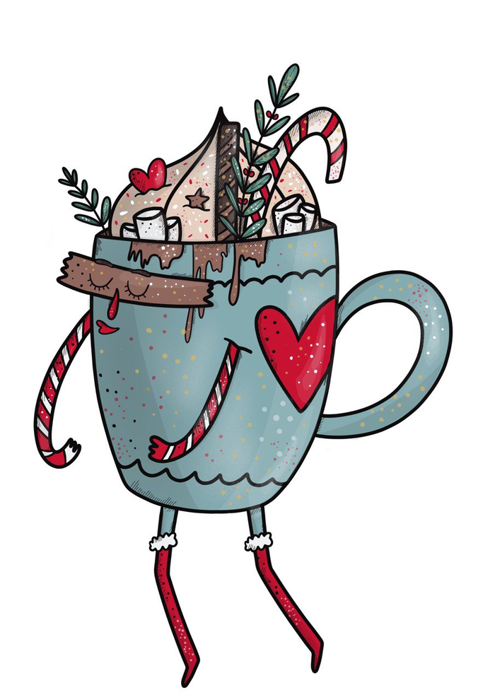 Чашка какао