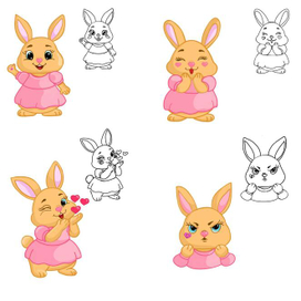 Милый кролик Банни