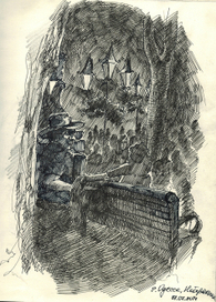 Скетч: Баянист