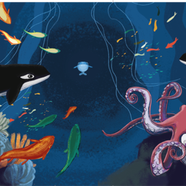 Иллюстрация к детской книге