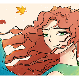 Девушка Осень