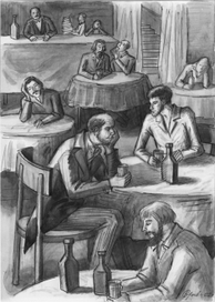 Раскольников и Мармеладов