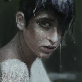 быстрый скетч лица