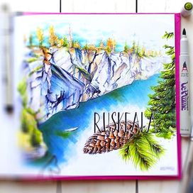 Рускеала. Карелия.