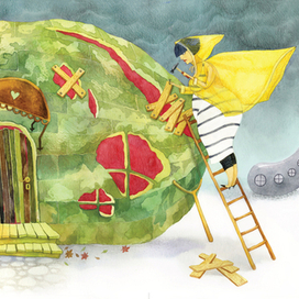 Женщина в арбузе 