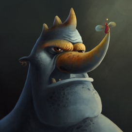 blue forest character