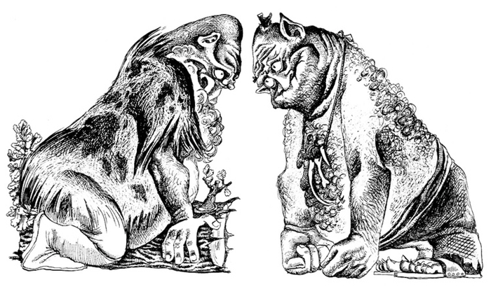 Иллюстрация к книге В. Кострова «Злая ведьма Варвара», издательство «Азбука», 2004 г.