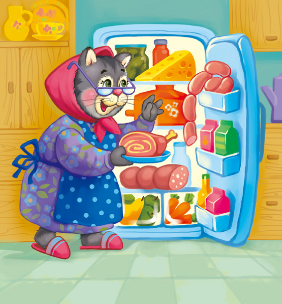 Бабушка-кот