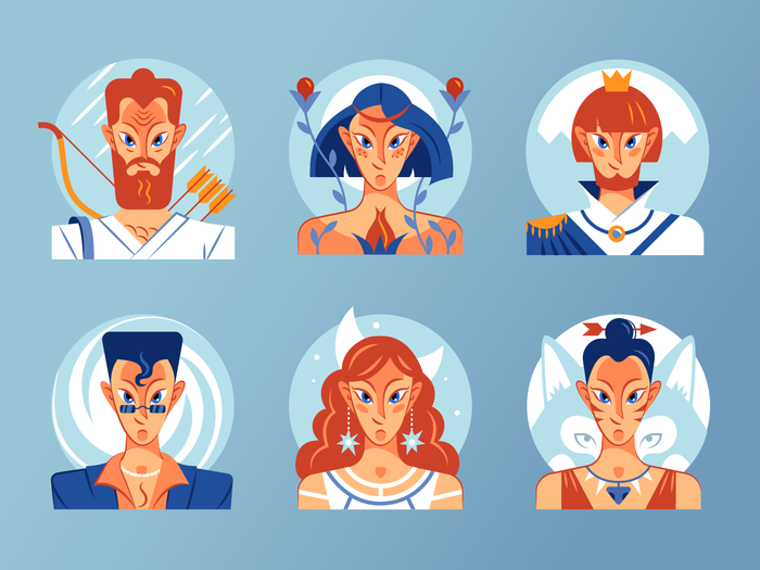 Дизайн персонажей