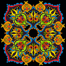 Разработка шелкового платка