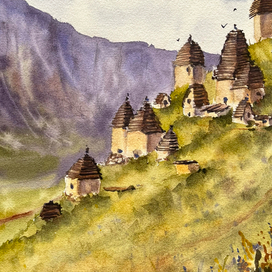 Акварельные пейзажи